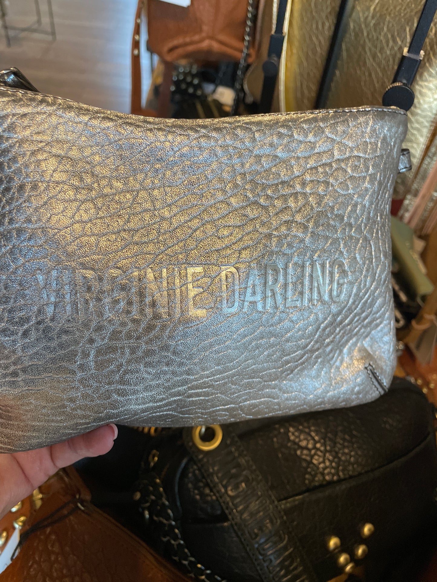 Pochette Darling Small - Argenté