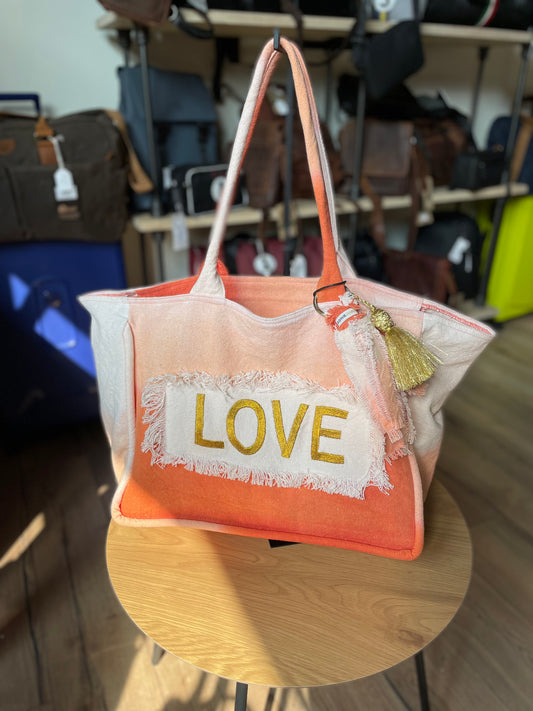 Bag Ibiza Small Love Dégrade Sunrise Virginie Darling