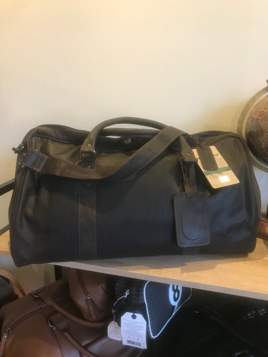 Sac de voyage en cuir vintage brun - Greenwood