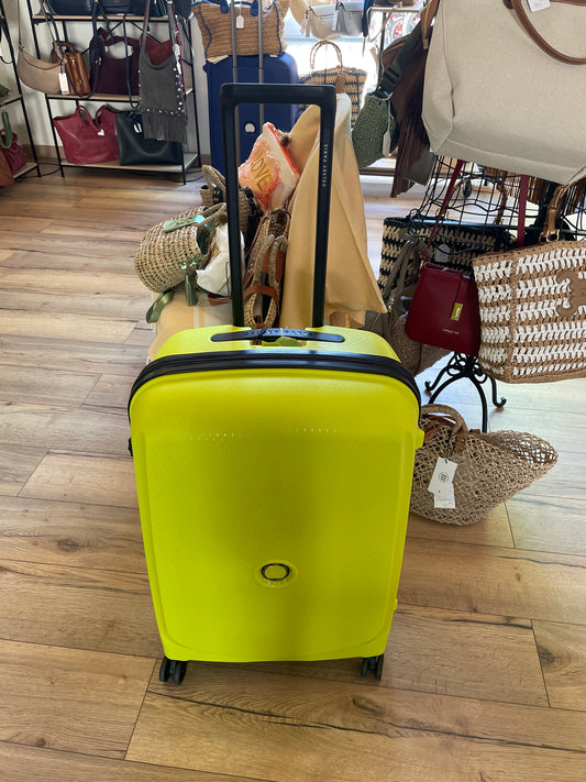 Valise Belmont Delsey 80 litres/ 71 cm coloris vert chartreuse - disponible uniquement en boutique