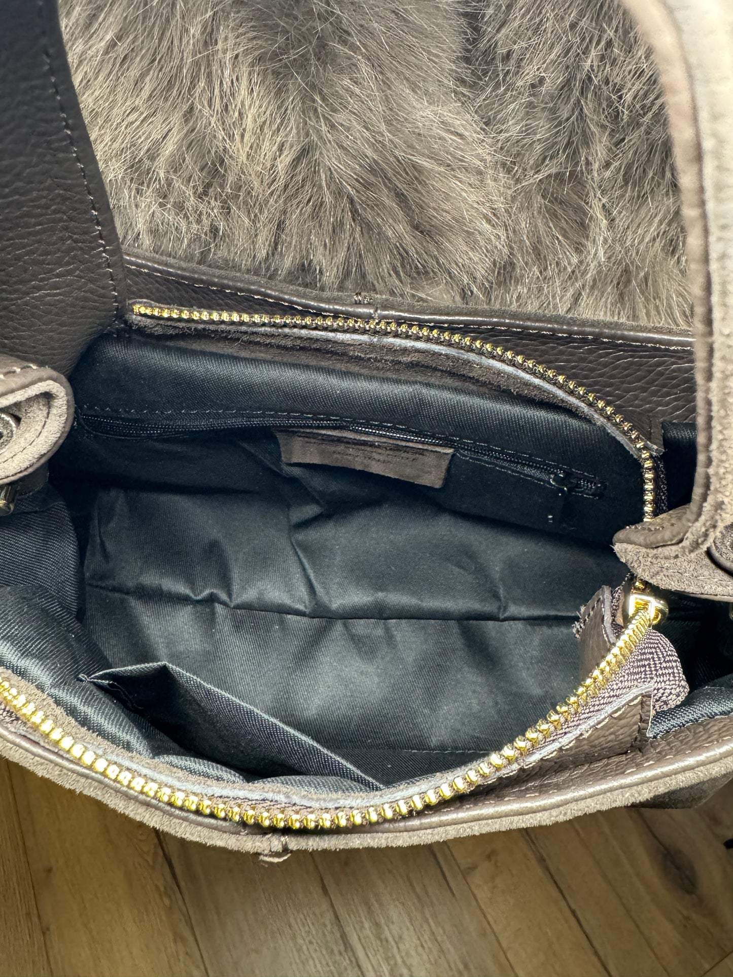 Sac Mini Pauline en coloris brun