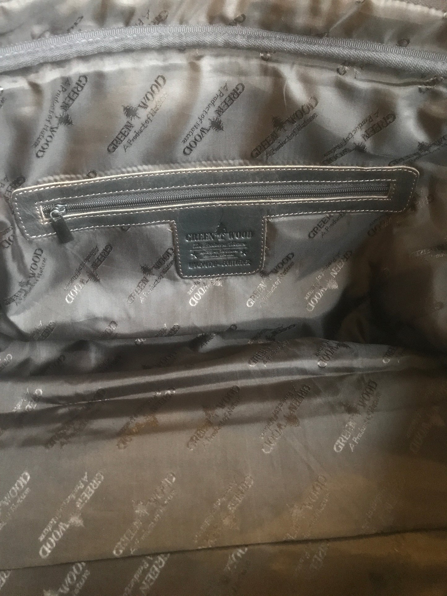 Sac de voyage en cuir vintage brun - Greenwood