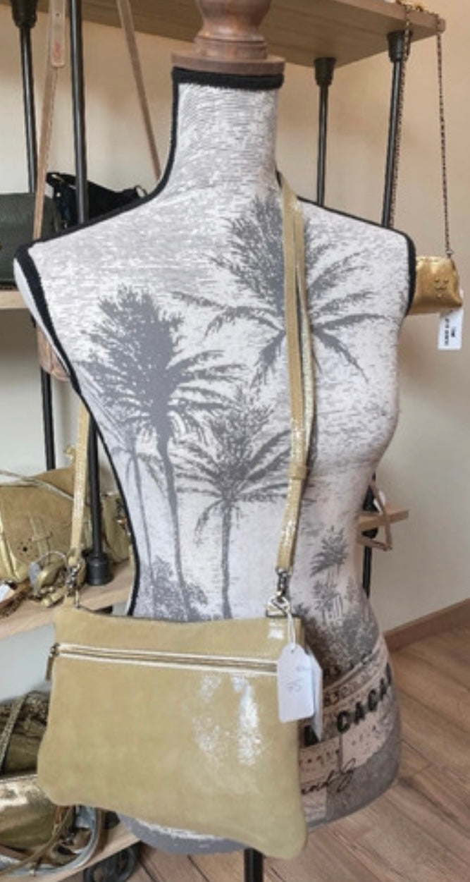 Pochette Nina Bav en cuir