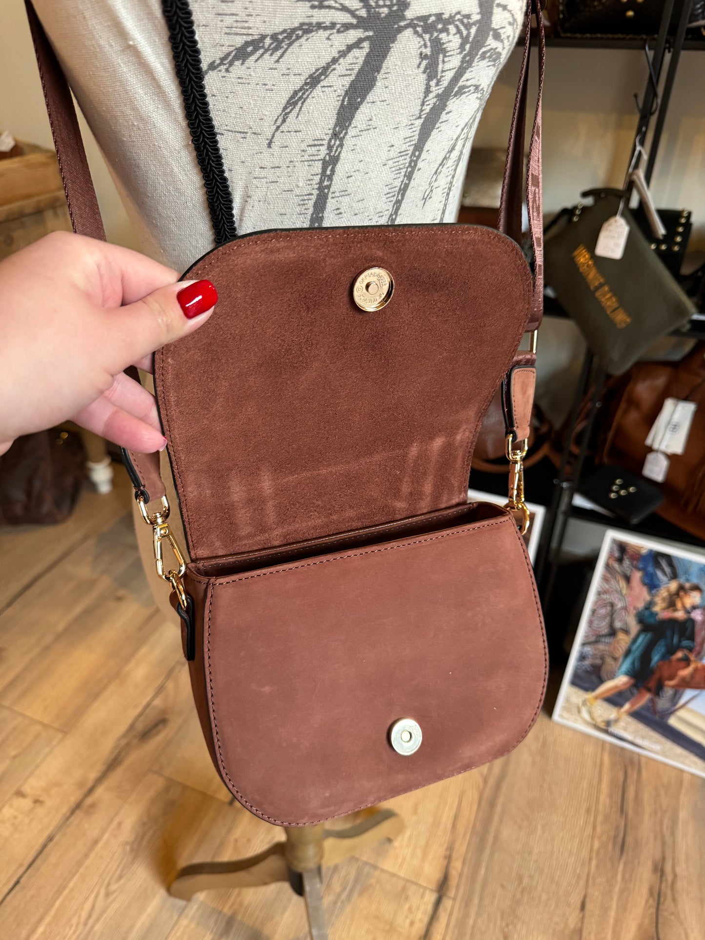 Sac bandoulière S Lasso cuir