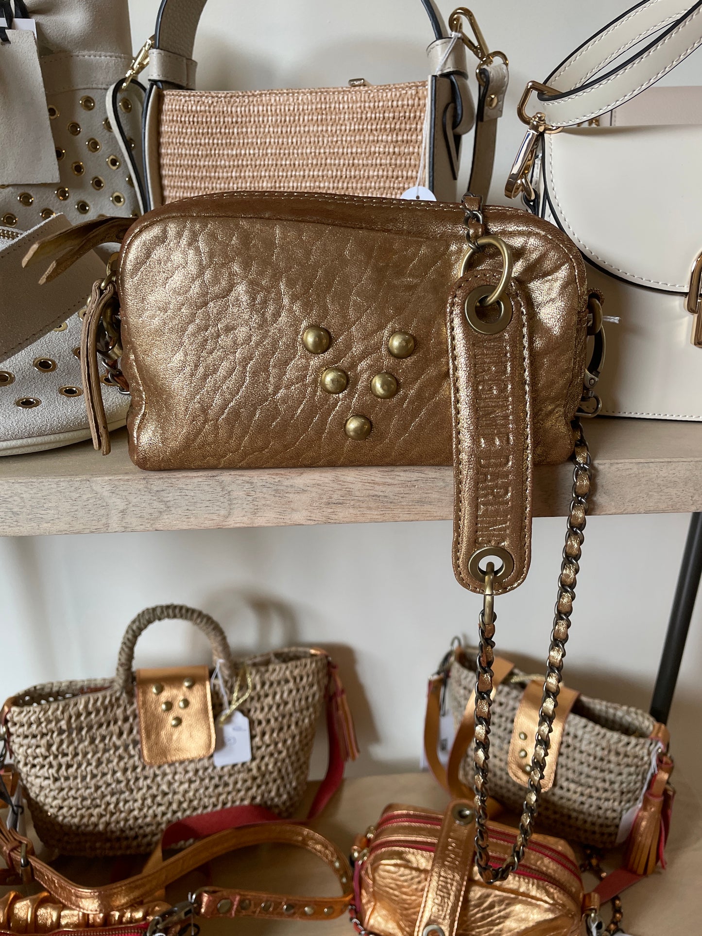 Sac Small Make-Me-Up OR  - VIRGINIE DARLING