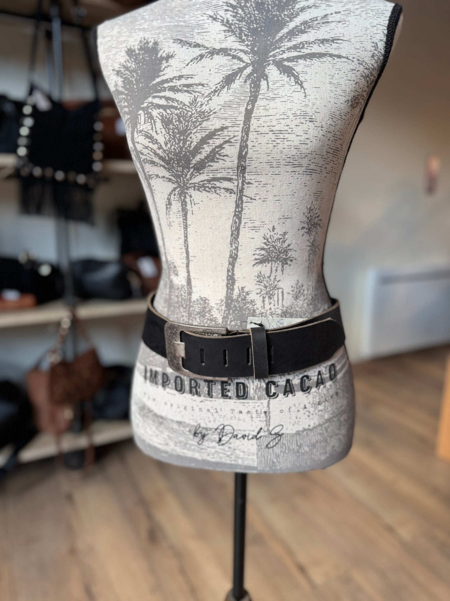 Ceinture mixte en cuir "Tony"