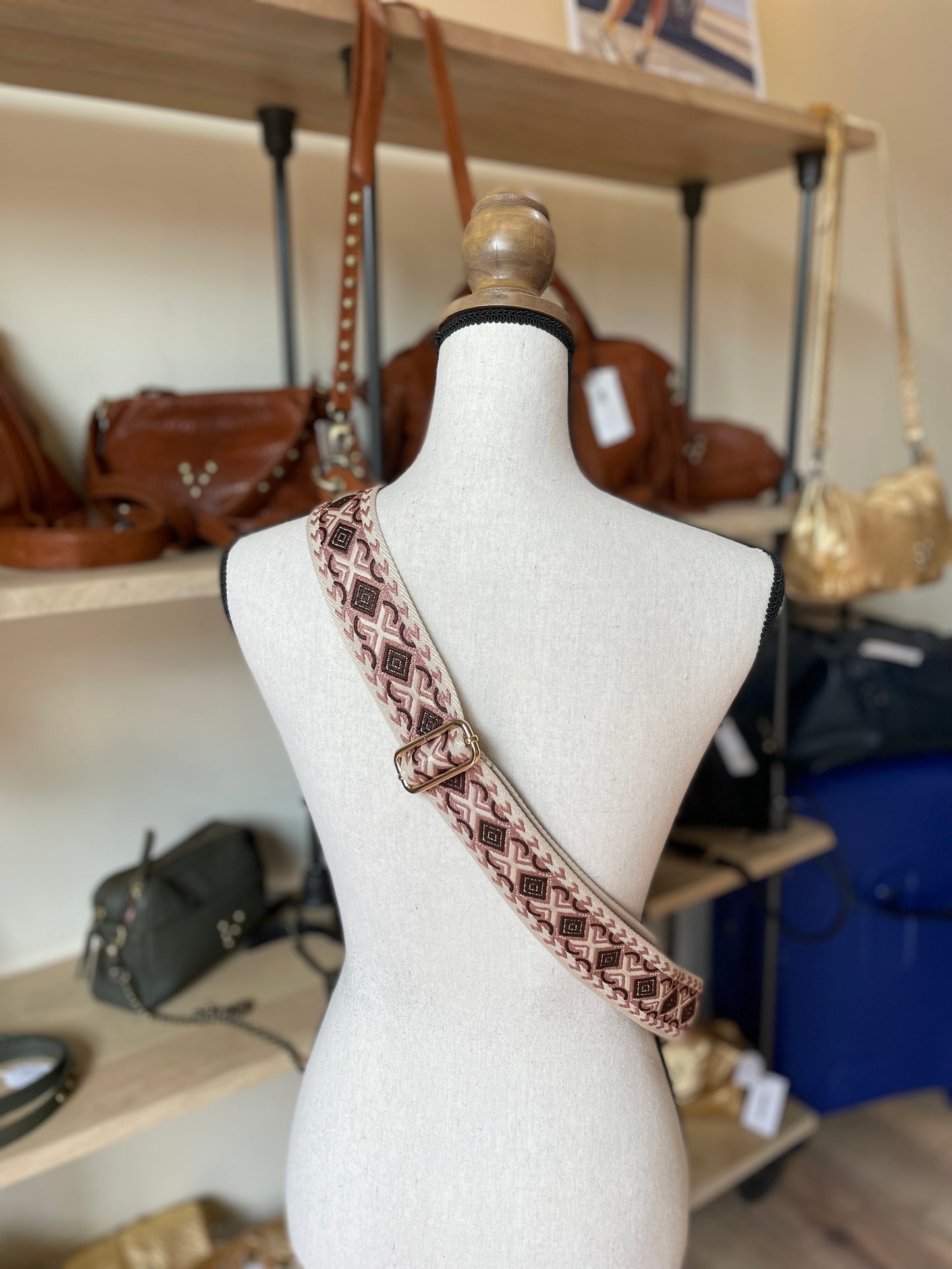 Banane XL en jean et cuir (Romane)