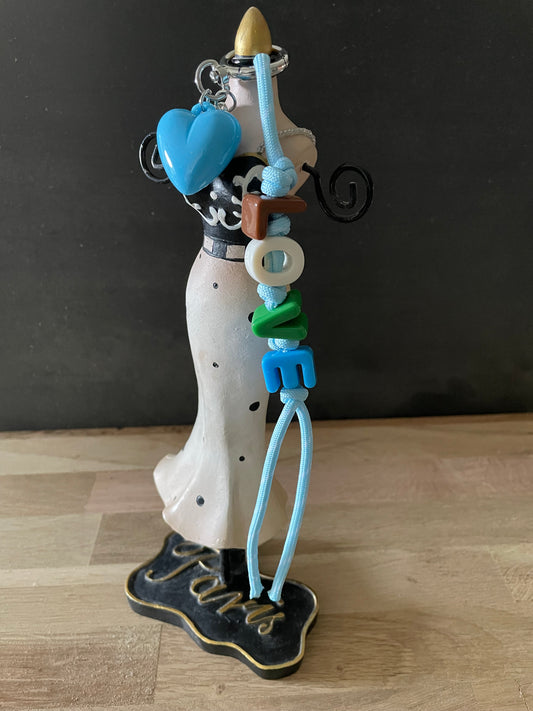 Bijou de sac Love Bleu