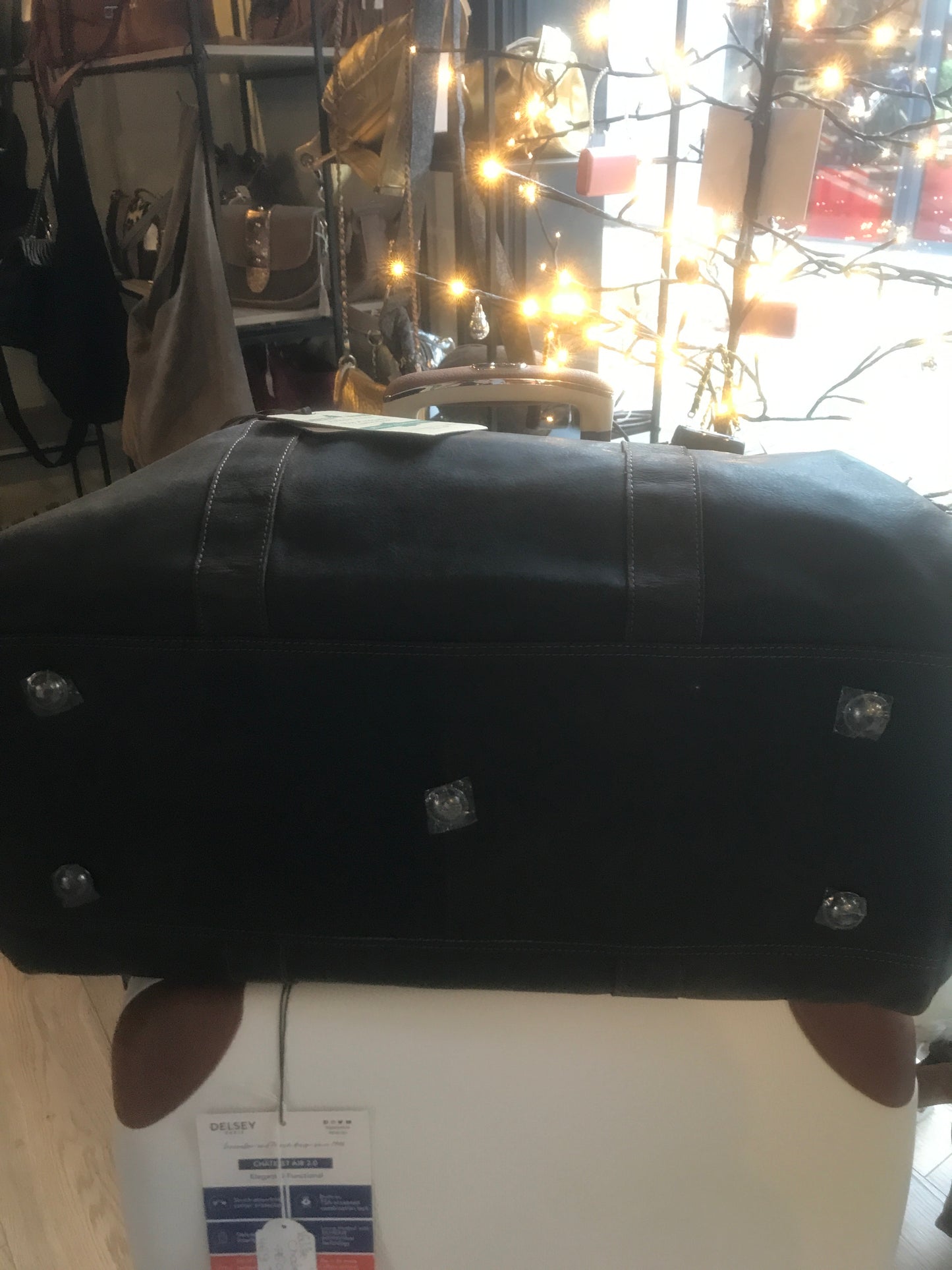 Sac de voyage en cuir vintage brun - Greenwood