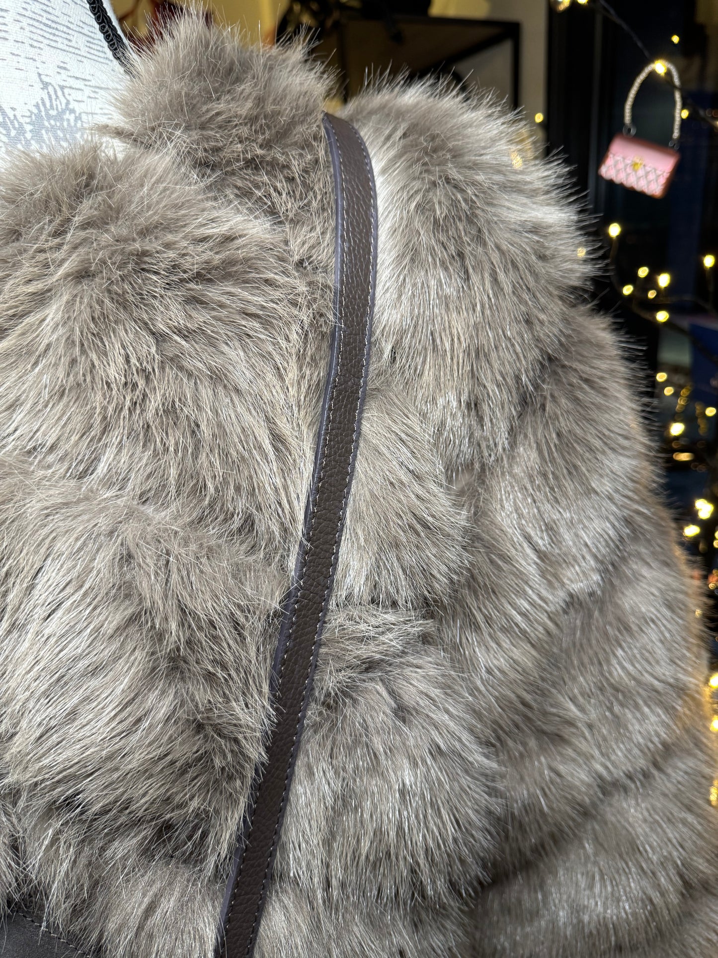 Sac Mini Pauline en coloris brun