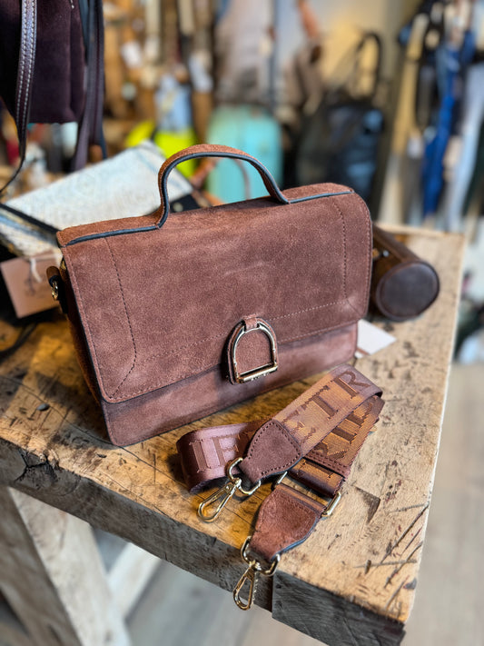 Sac bandoulière M Altesse suede