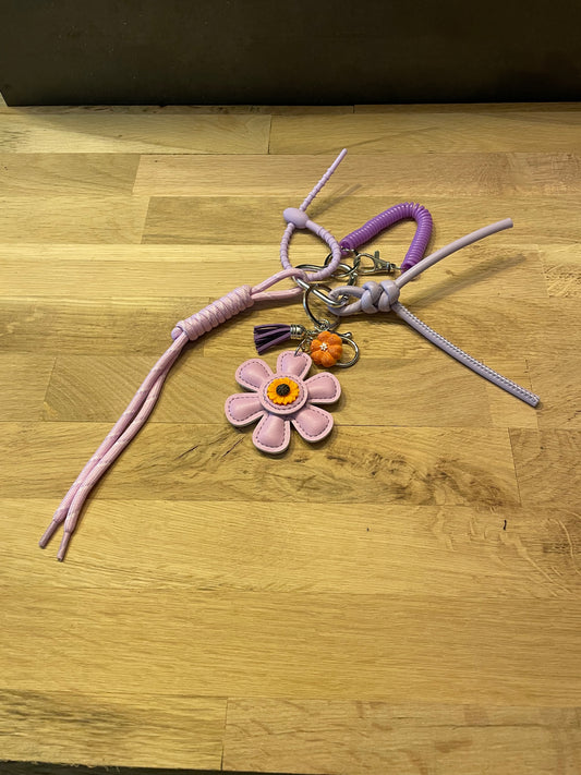 Bijou de sac Fleur violette