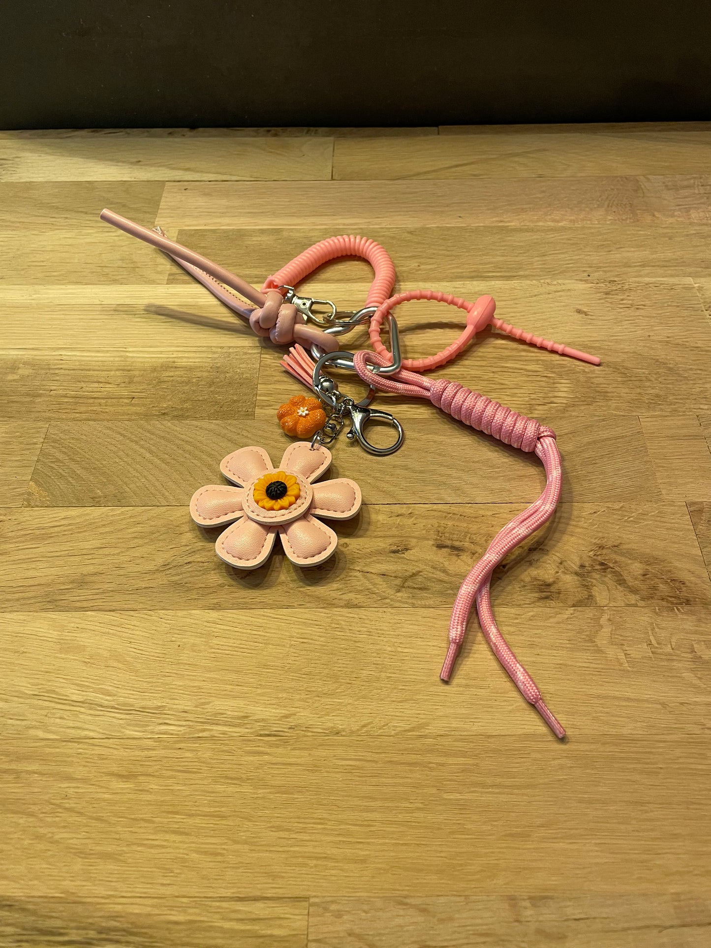 Bijou de sac Fleur rose 🌸