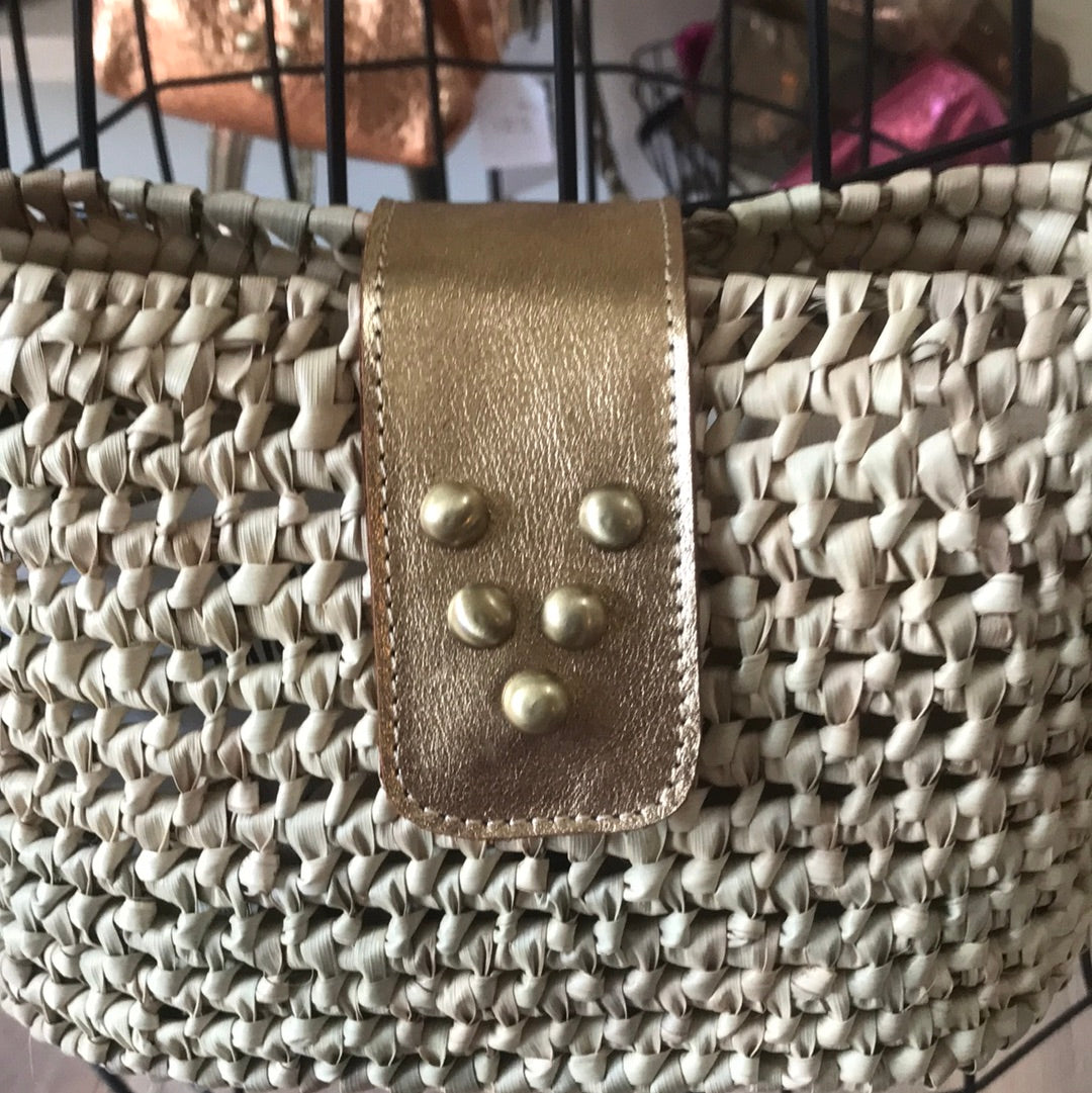 Panier Riviera Rock Micro Or Virginie Darling