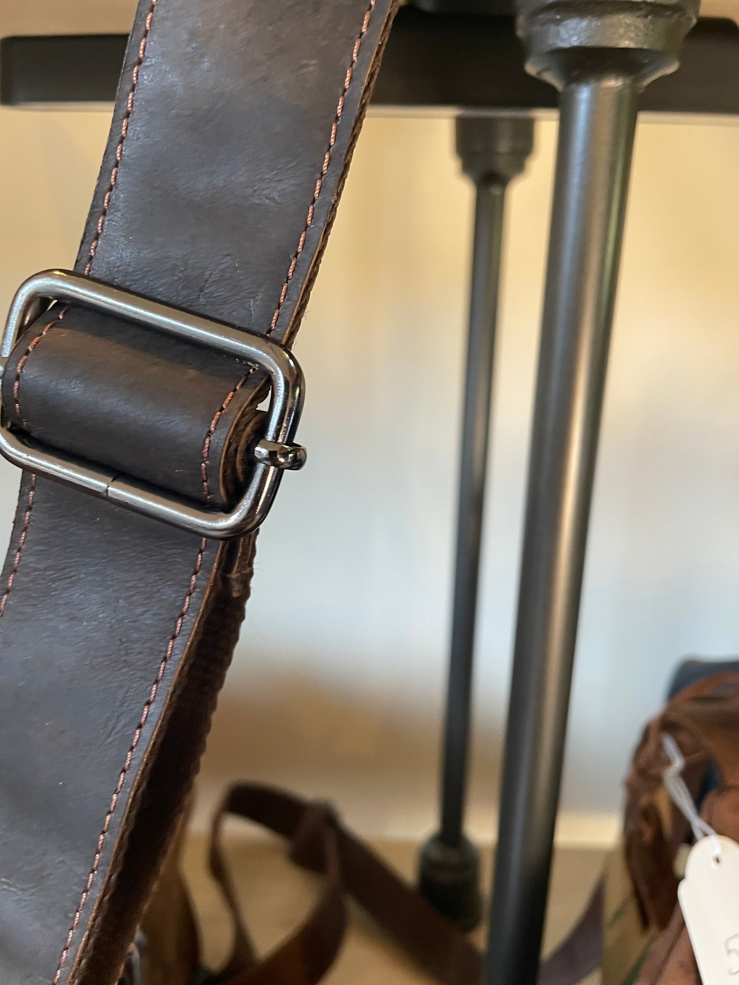 Sac à bandoulière Martin en cuir vintage brun