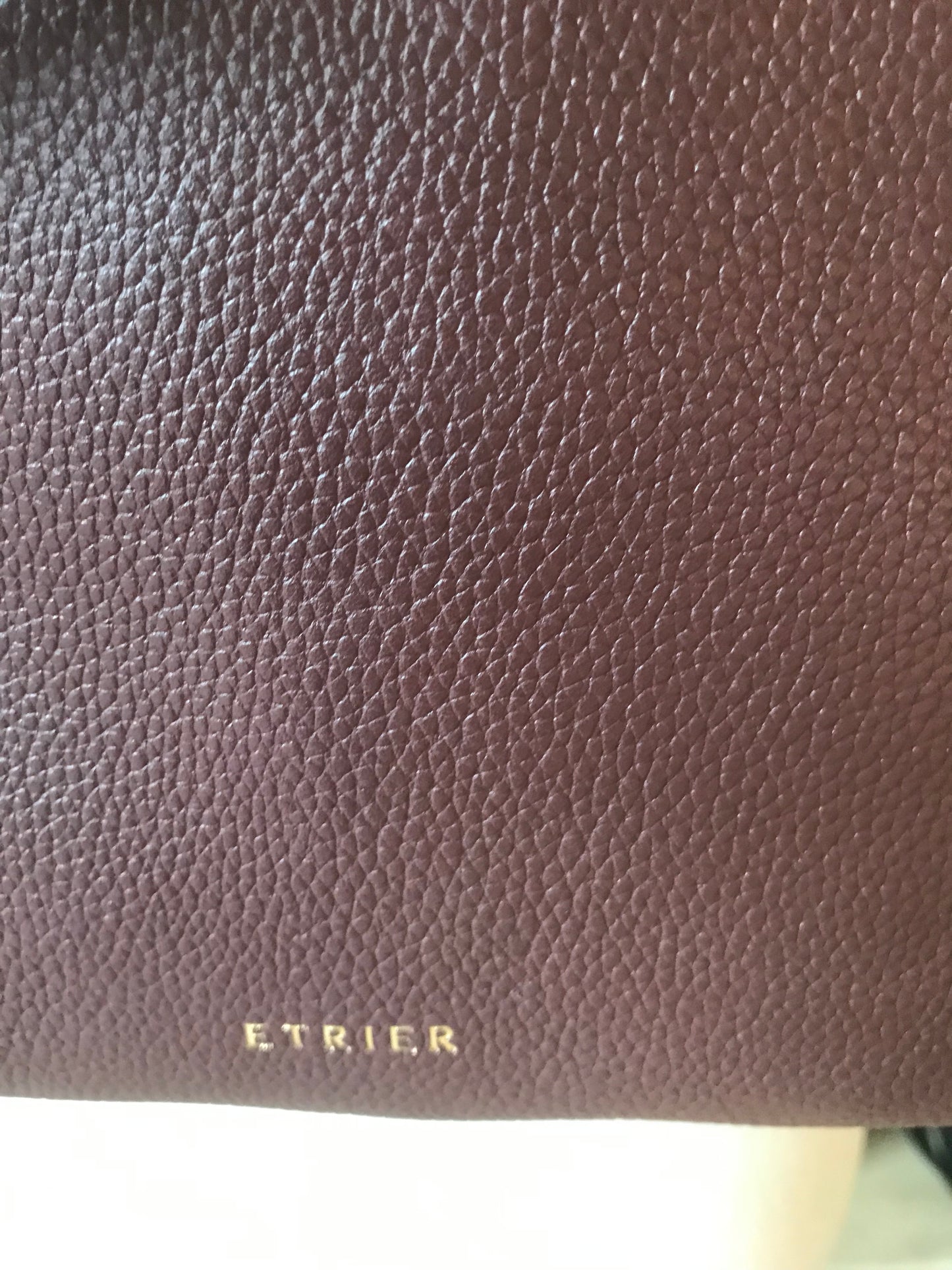 Sac à dos Tradition cuir Prune (Étrier)