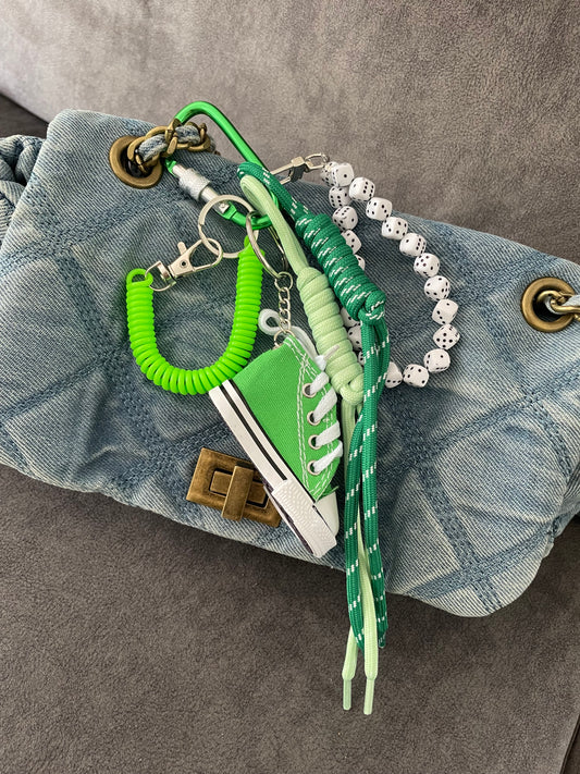 Bijou de sac - converse verte