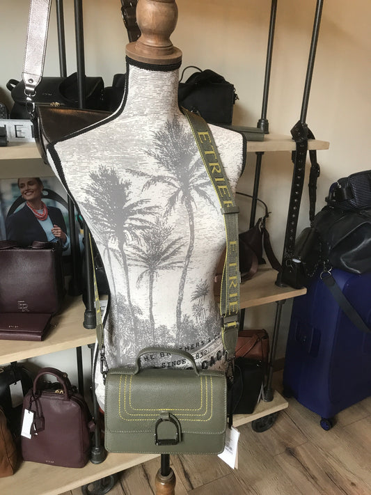 Sac bandoulière Altesse Surpiqué Argile (Étrier)