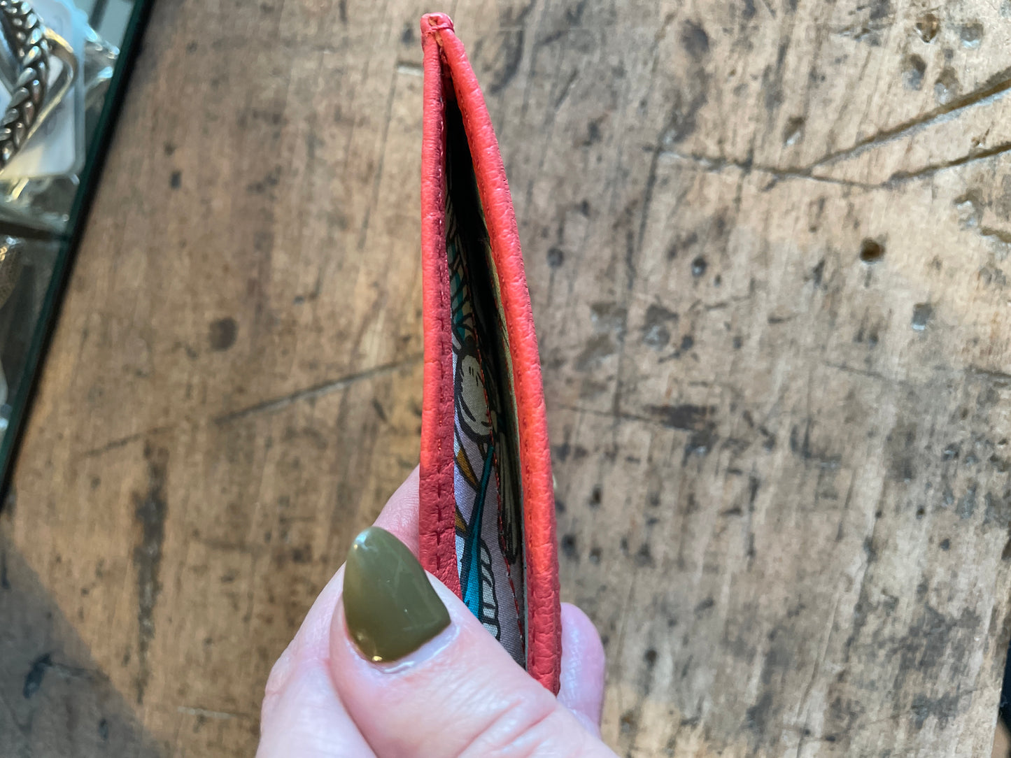 Porte cartes Rock coloris Sunrise - Virginie Darling