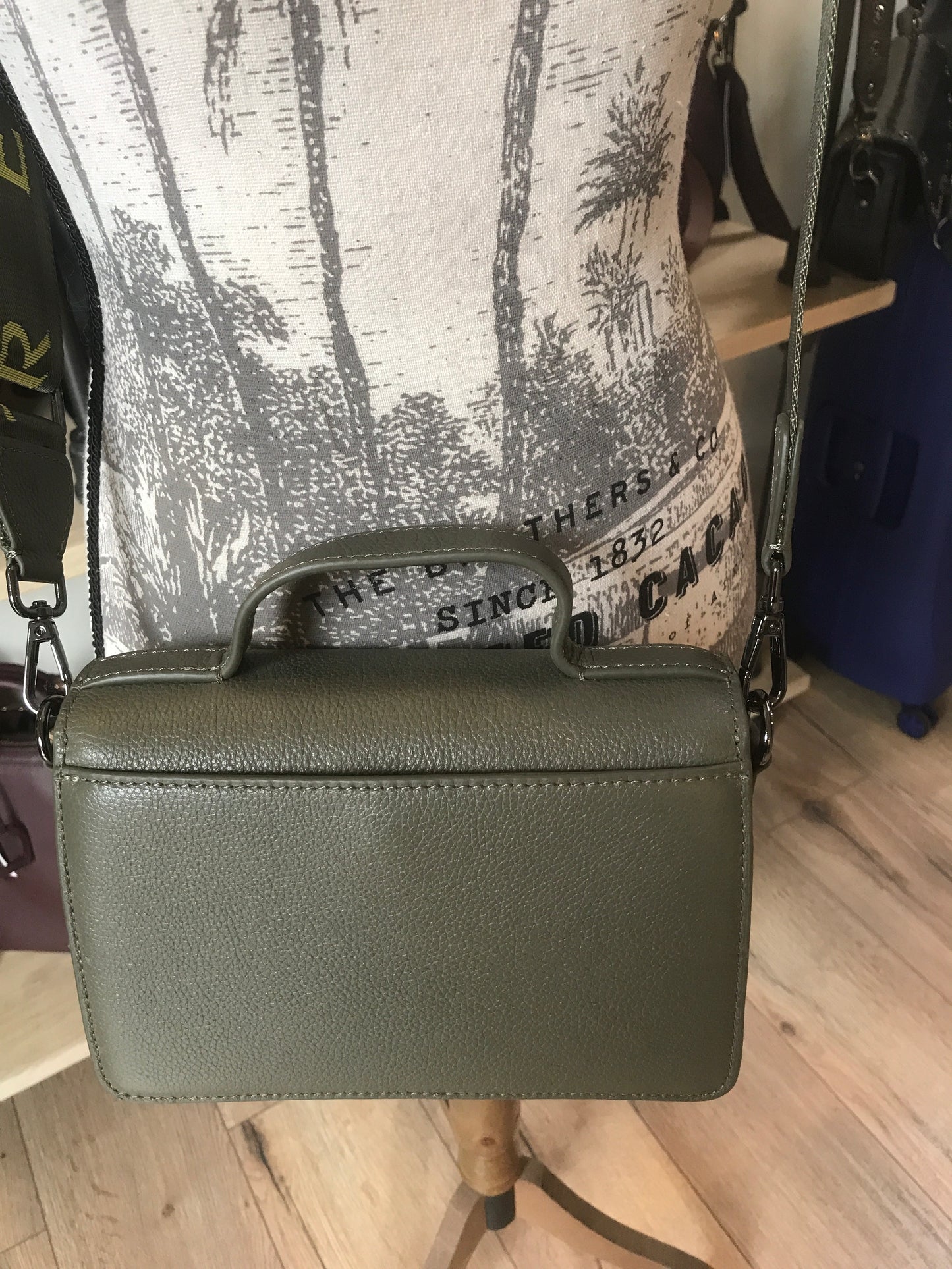 Sac bandoulière Altesse Surpiqué Argile (Étrier)