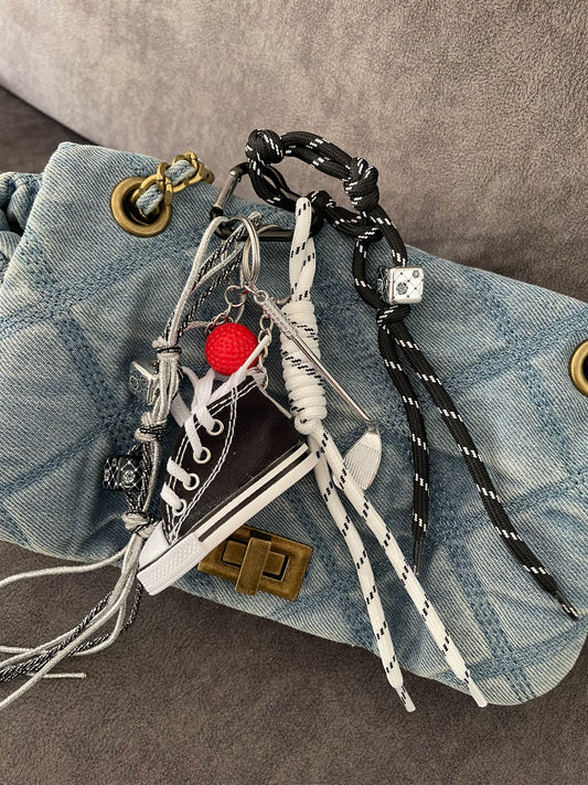 Bijou de sac - Converse noire