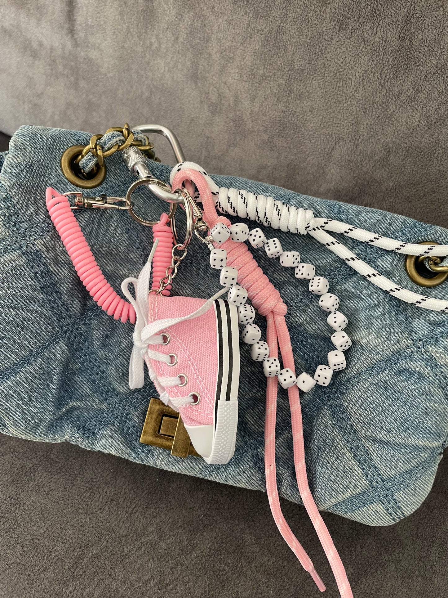 Bijou de sac - Converse rose