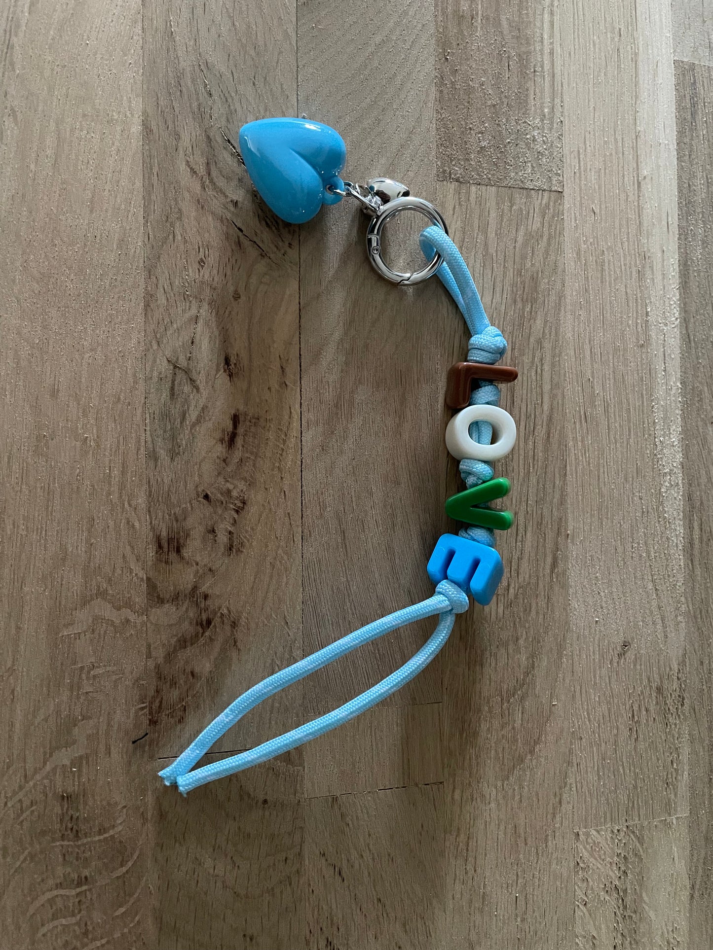 Bijou de sac Love Bleu