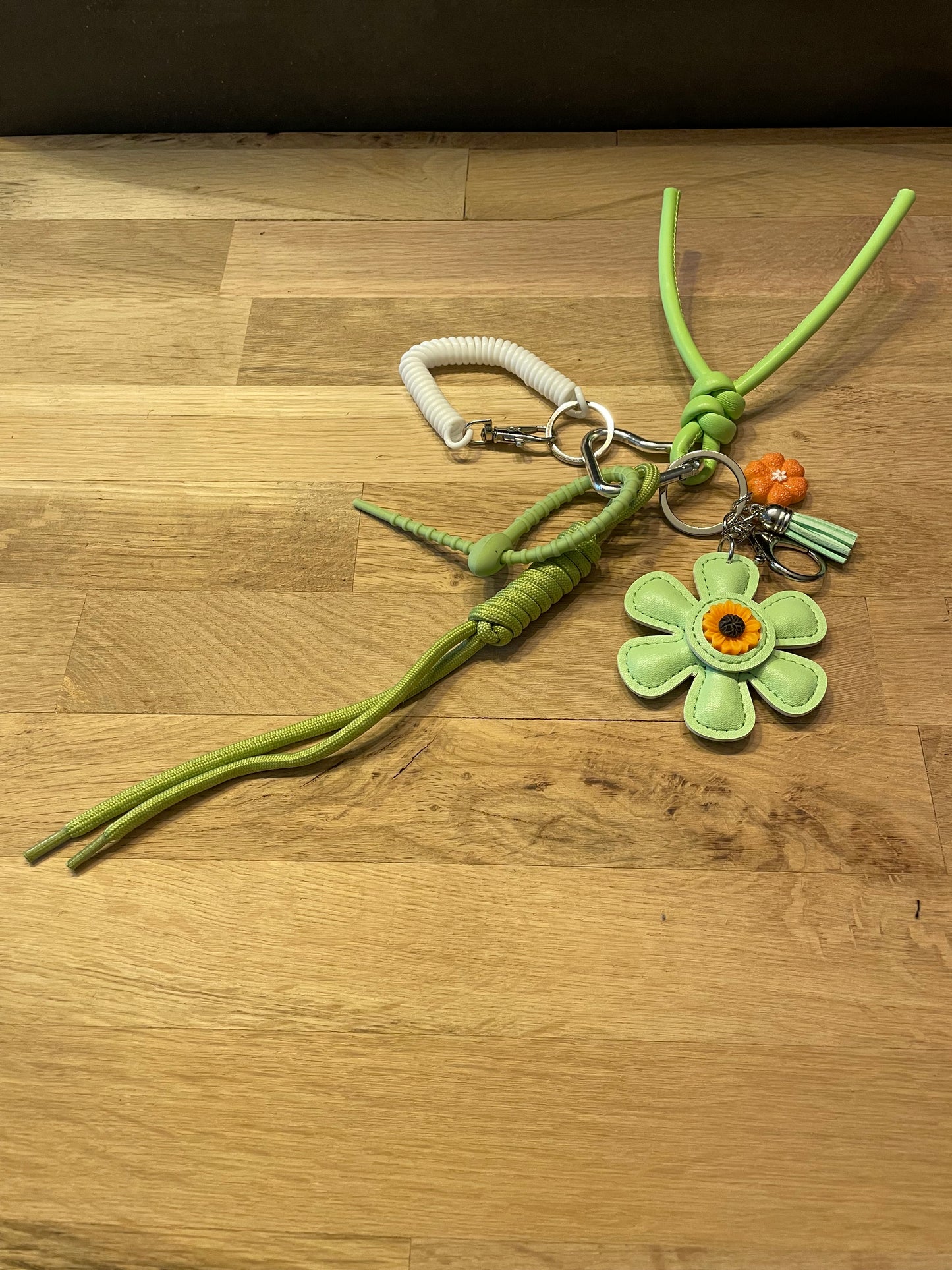 Bijou de sac Fleur verte