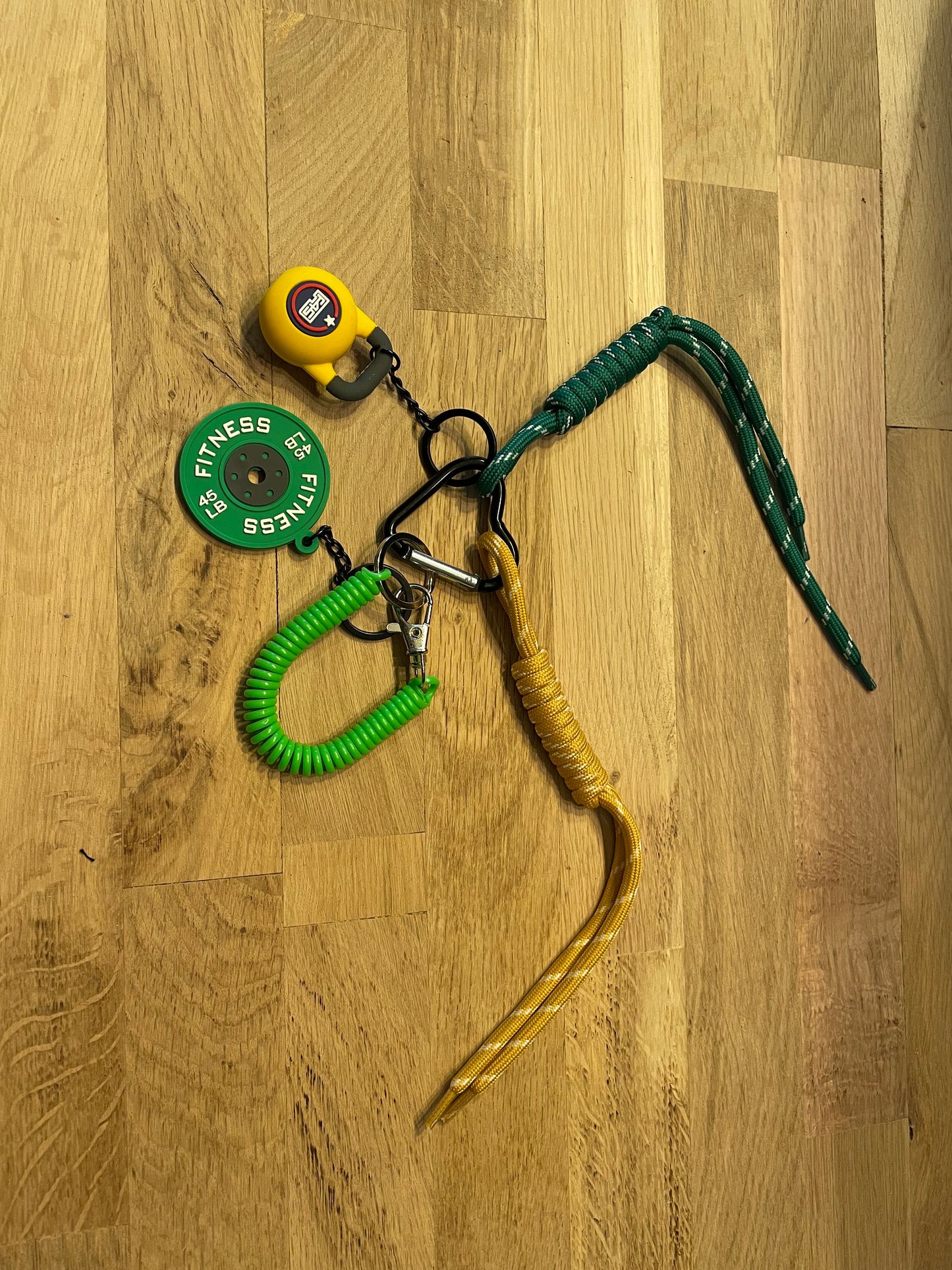 Bijou de sac fitness vert