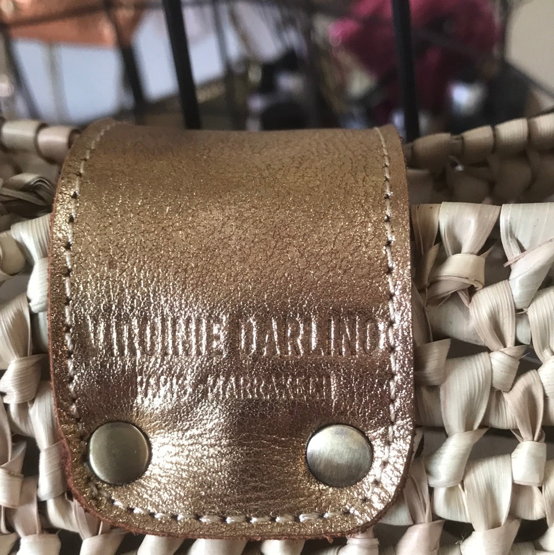 Panier Riviera Rock Micro Or Virginie Darling
