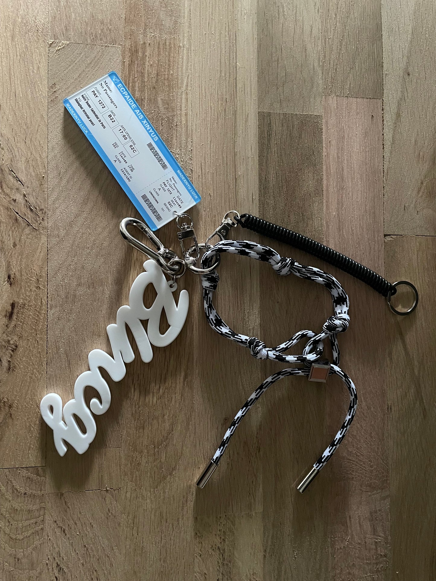 Bijou de sac carte d’embarquement