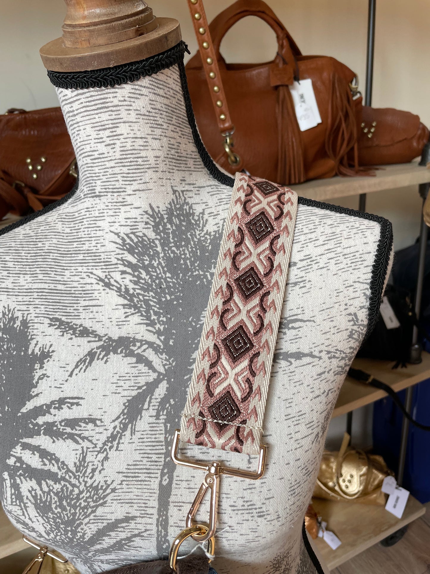 Banane XL en jean et cuir (Romane)