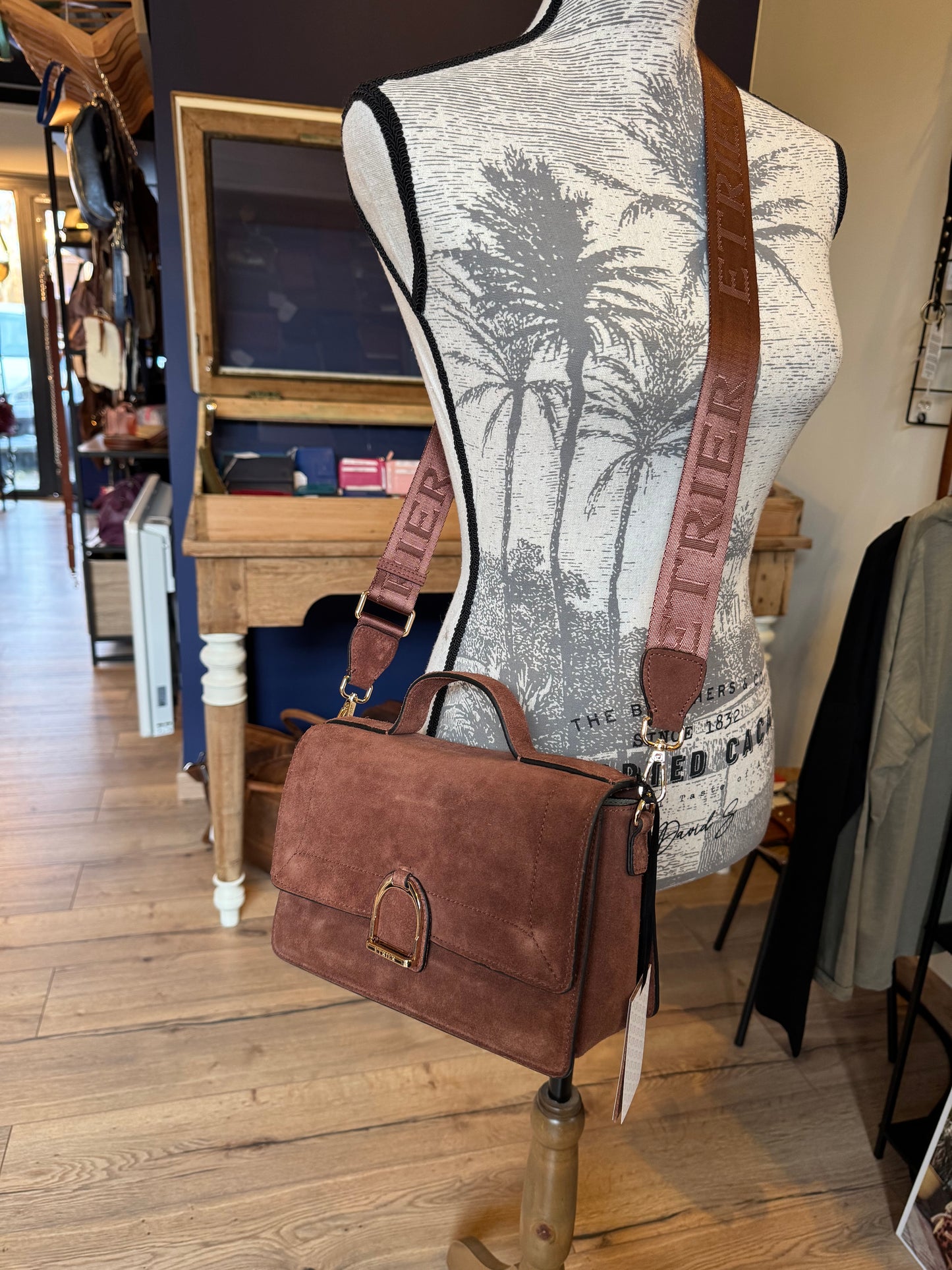 Sac bandoulière M Altesse suede