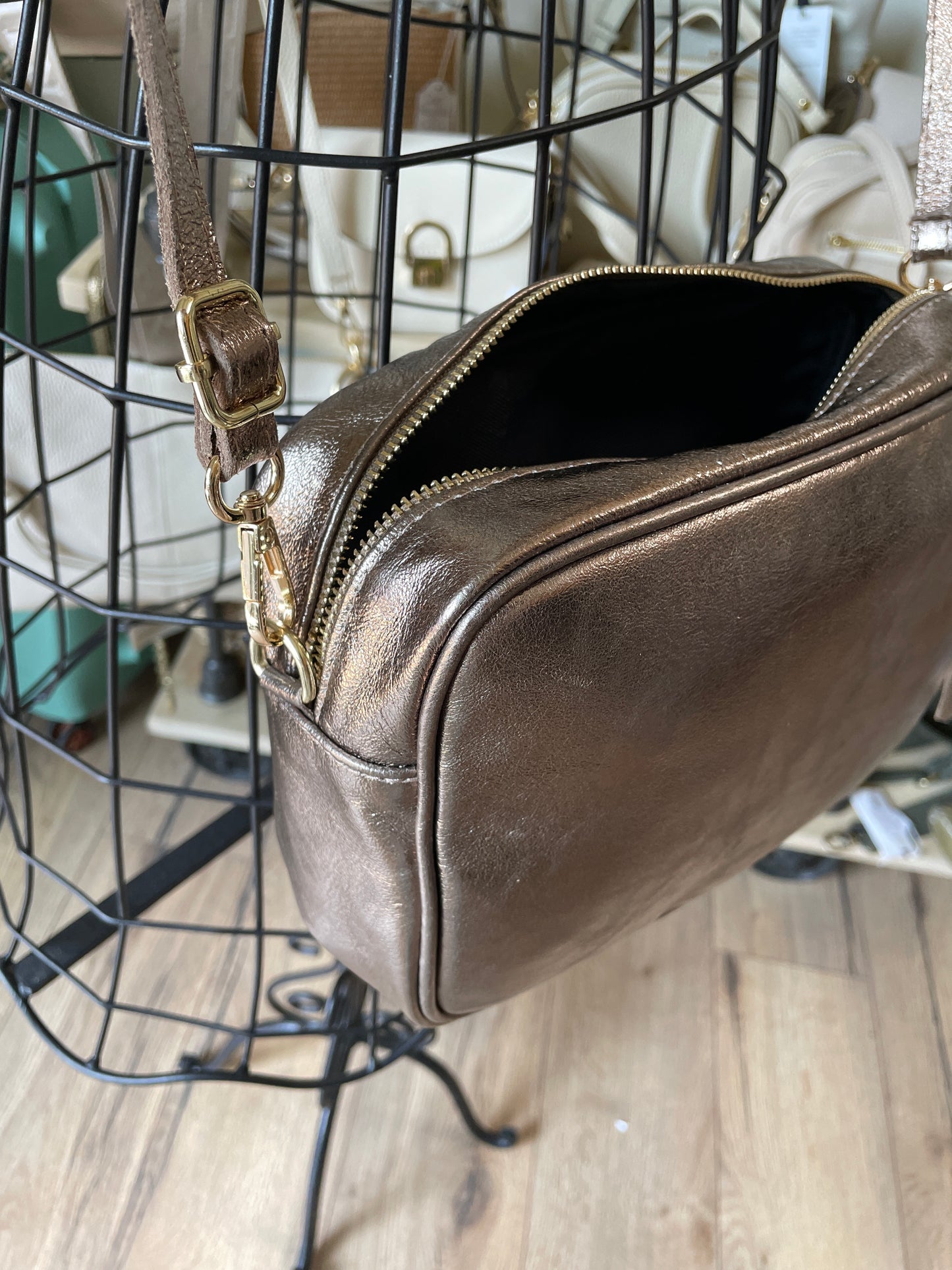 Sac MARINA bronze irisé
