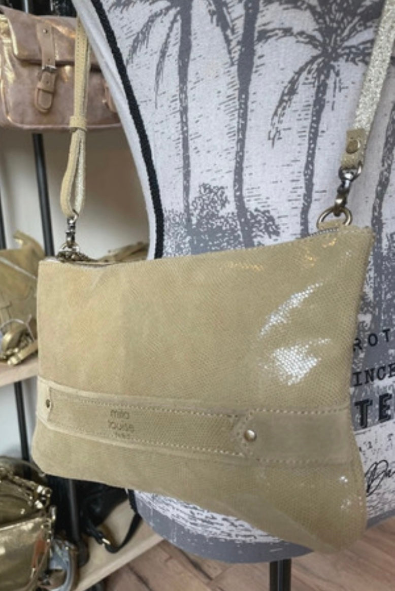 Pochette Nina Bav en cuir