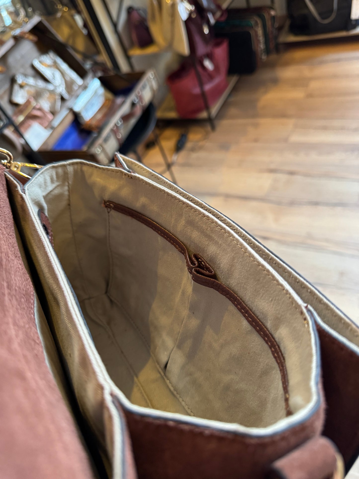 Sac bandoulière M Altesse suede