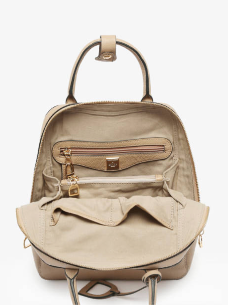 Sac à dos Tradition cuir sable