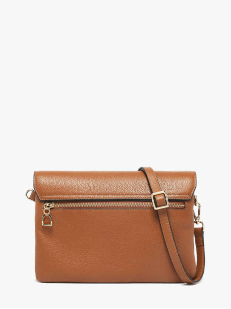 Sac bandoulière M Tradition cuir camel
