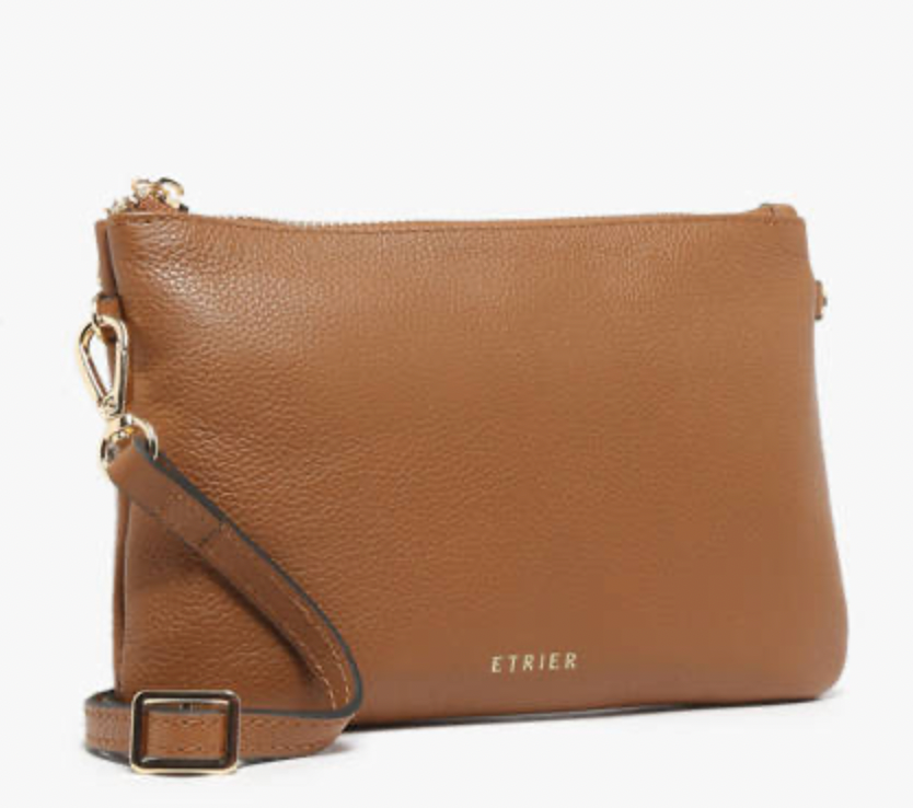 Sac bandoulière Tradition cuir camel