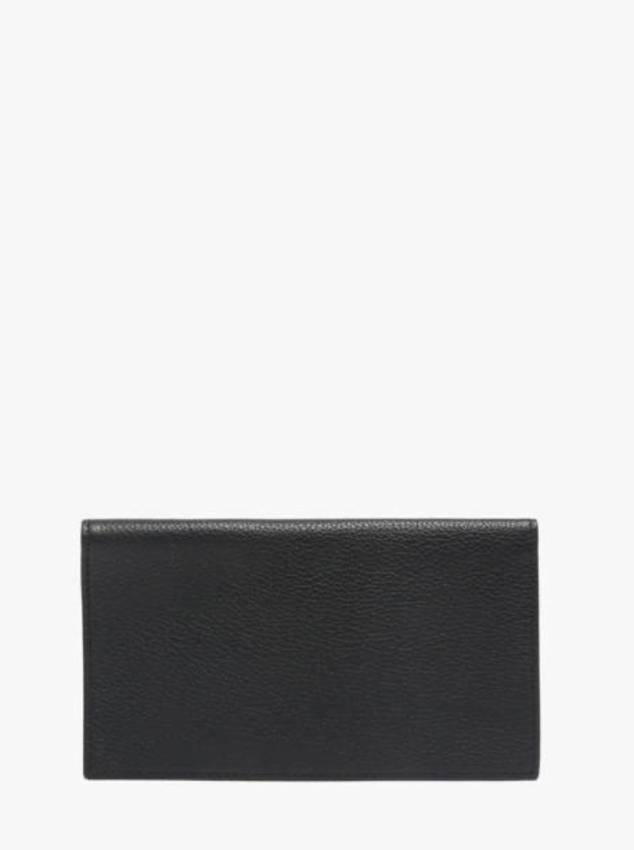 Porte-chéquier Madras cuir marine