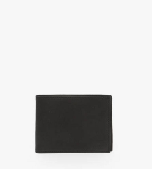 Portefeuille Oil cuir noir