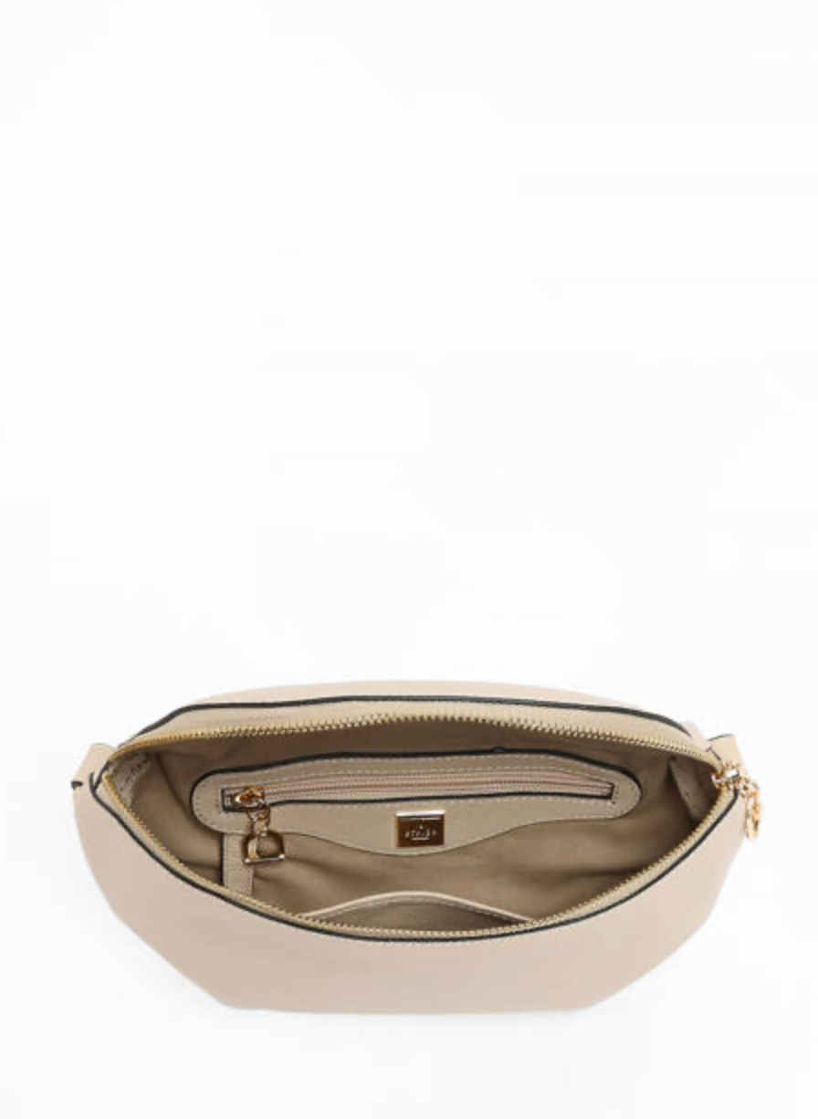 Sac banane M Tradition cuir coloris craie