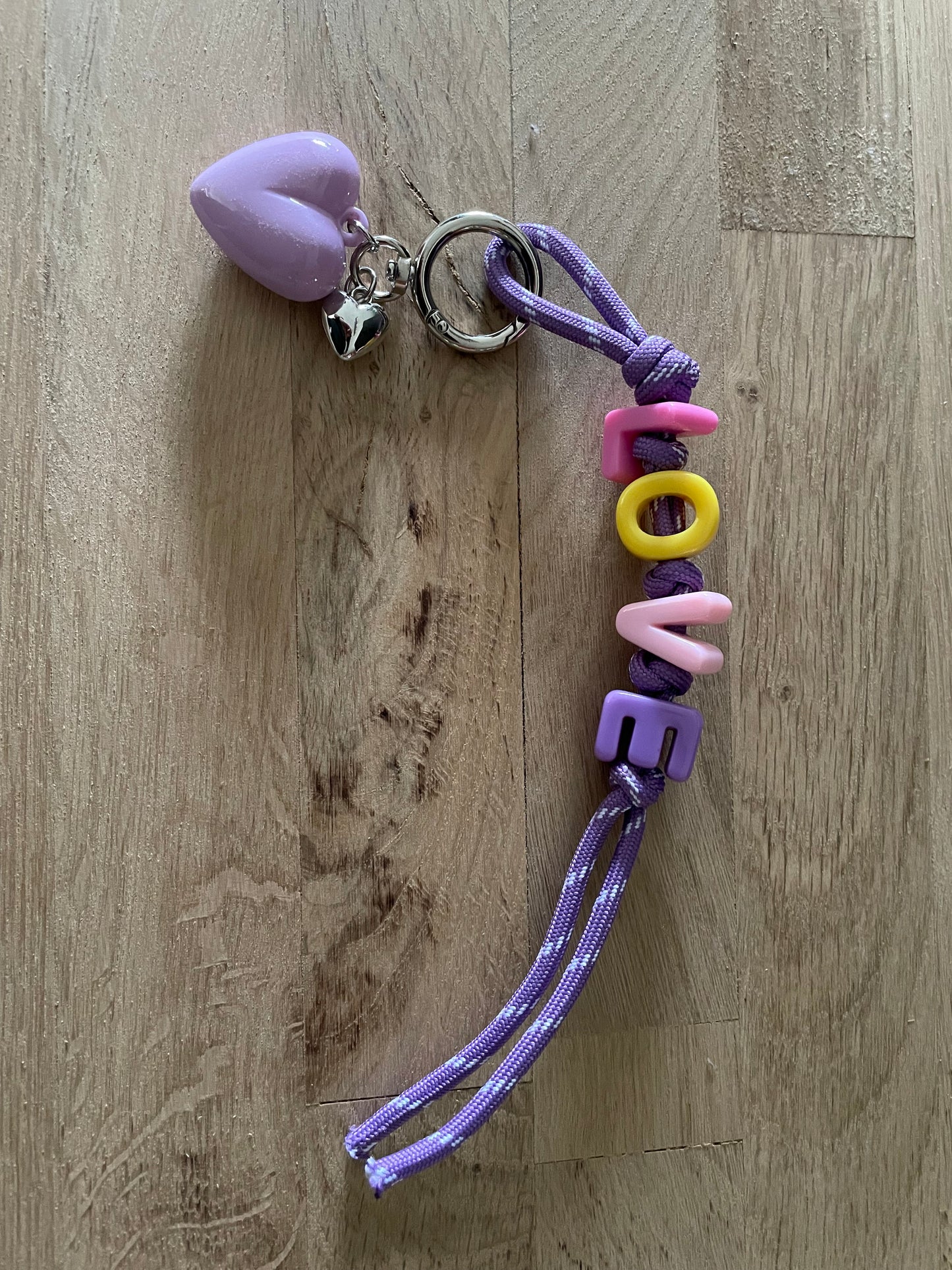 Bijou de sac Love Violet