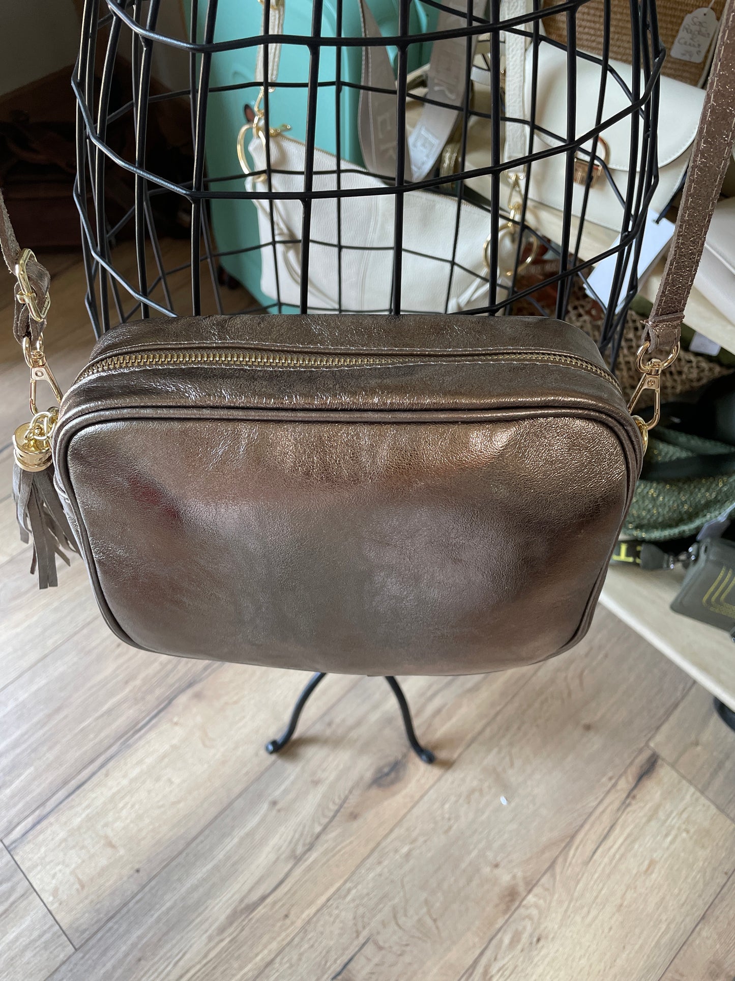 Sac MARINA bronze irisé