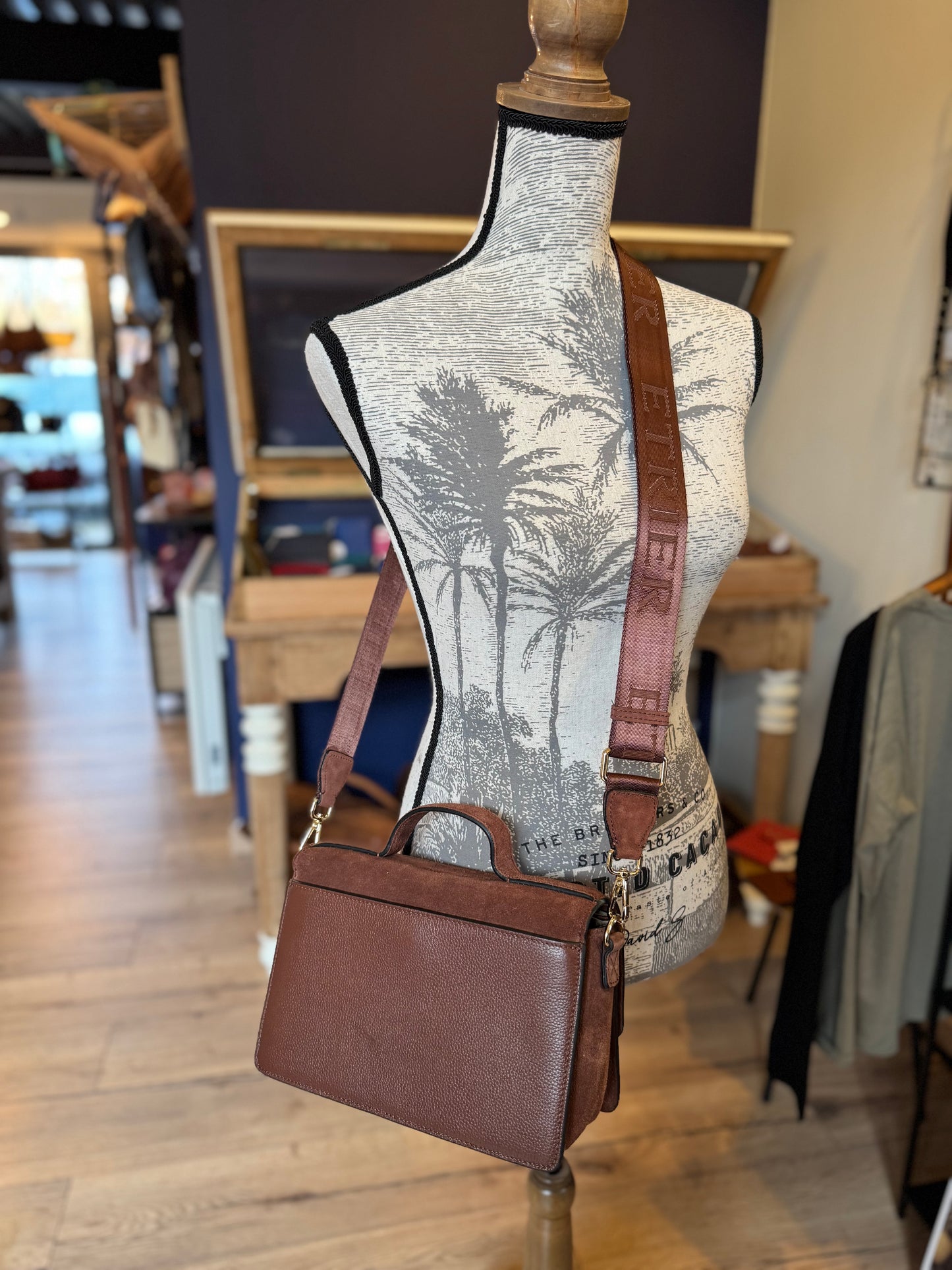 Sac bandoulière M Altesse suede