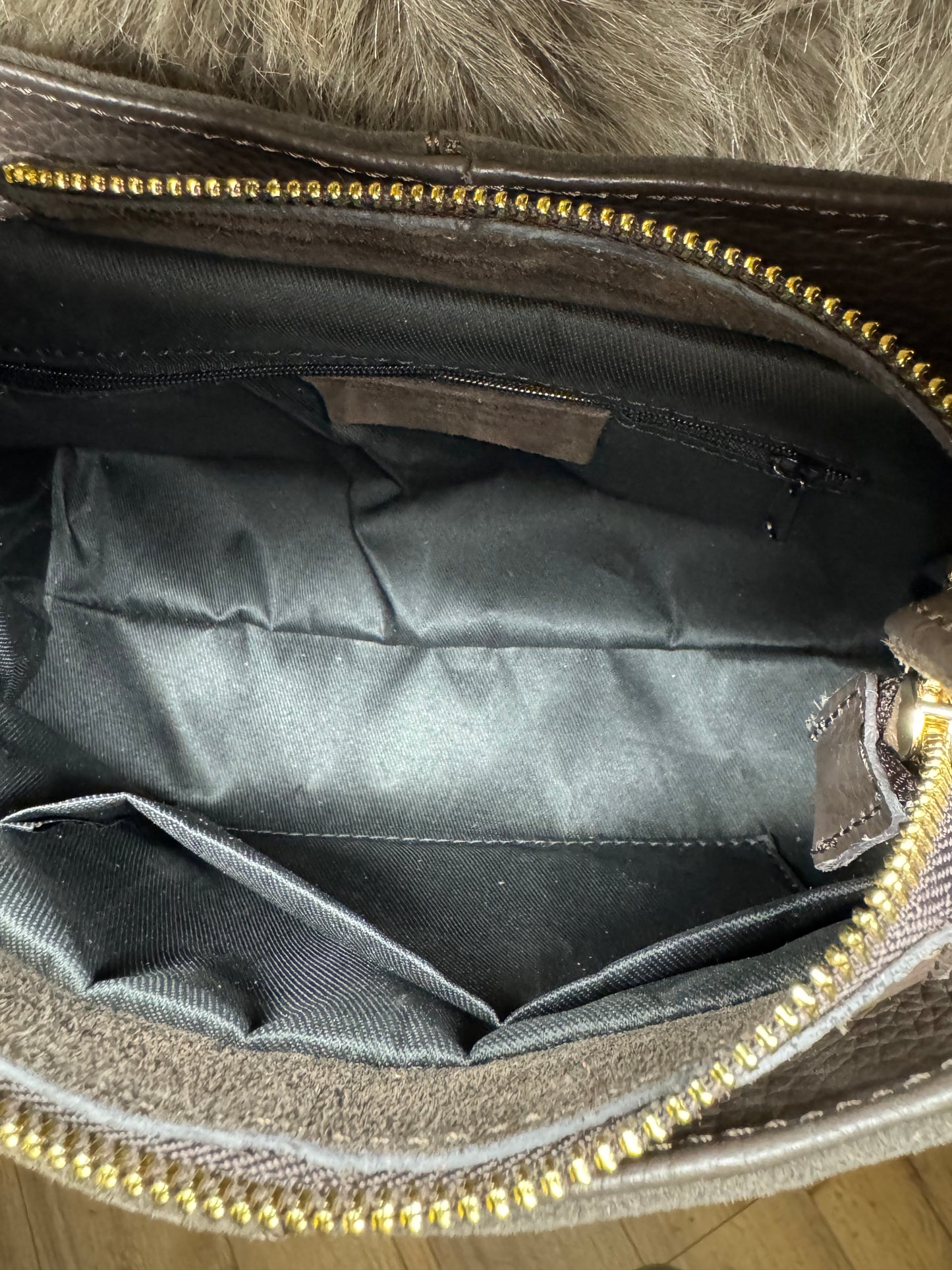 Sac Mini Pauline en coloris brun