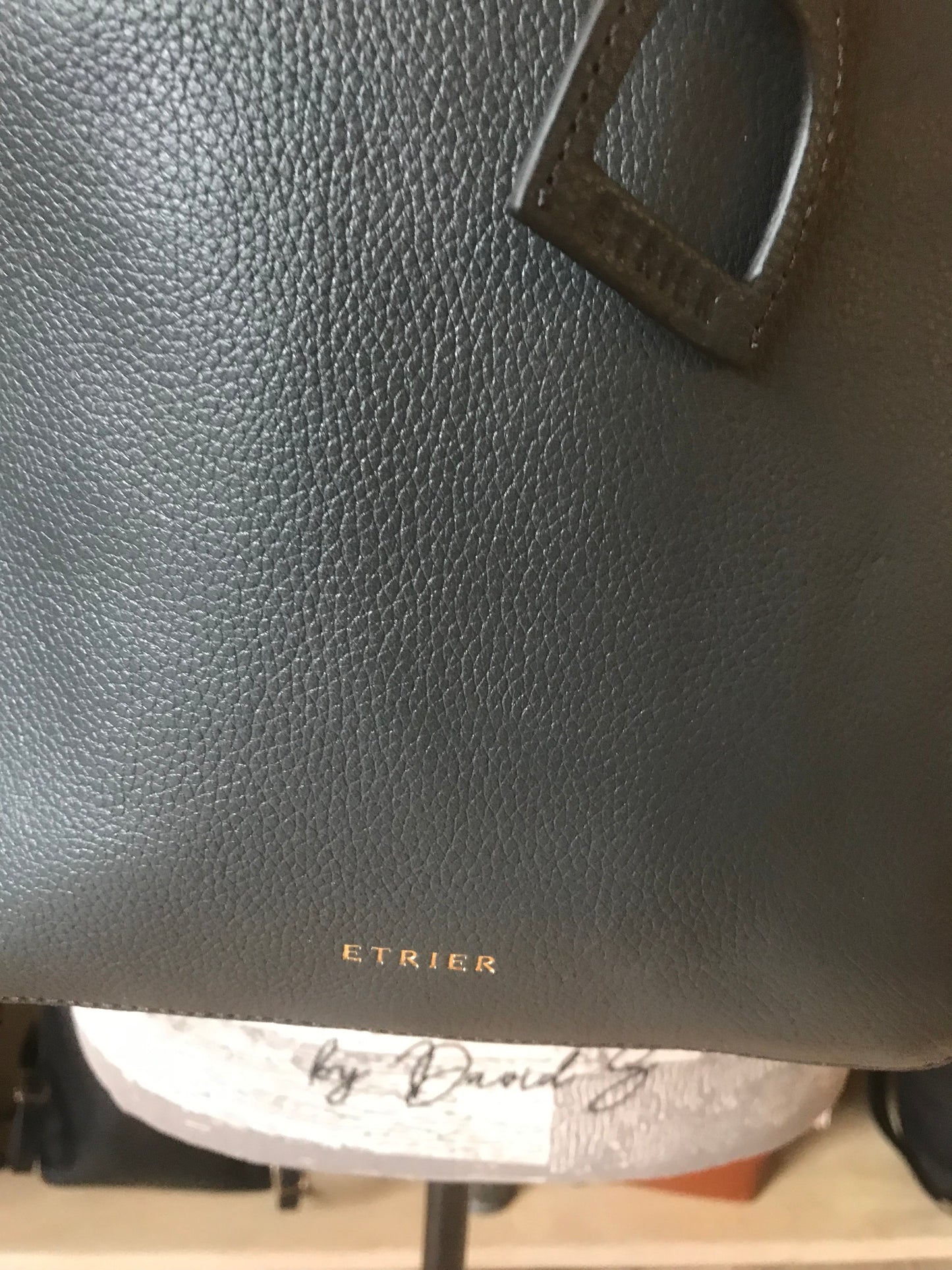 Sac à dos Tradition cuir marine (Étrier)