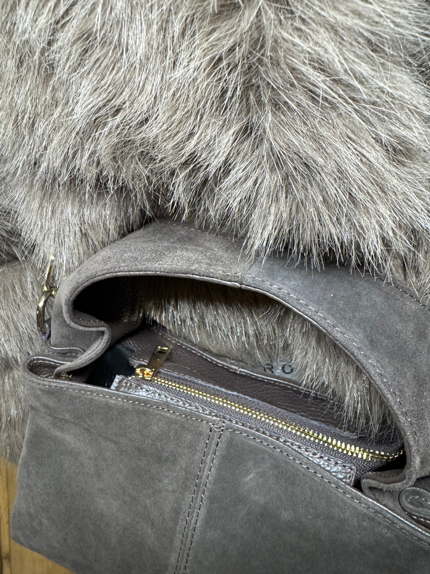 Sac Mini Pauline en coloris brun