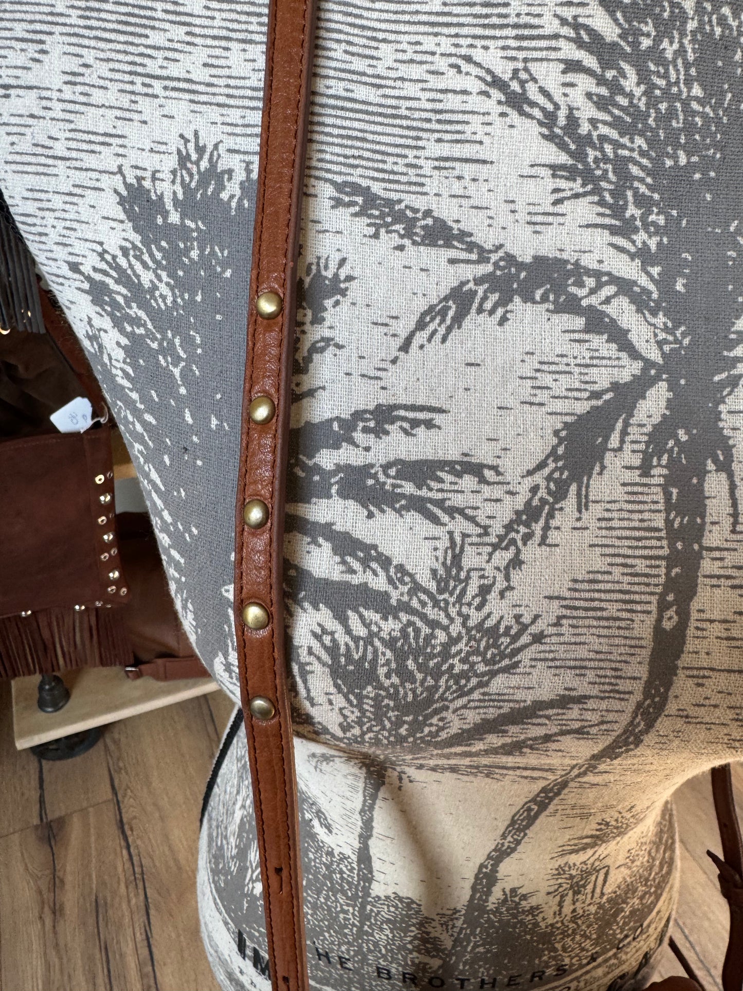 SAC MAKE-ME UP MEDIUM ROCK COGNAC