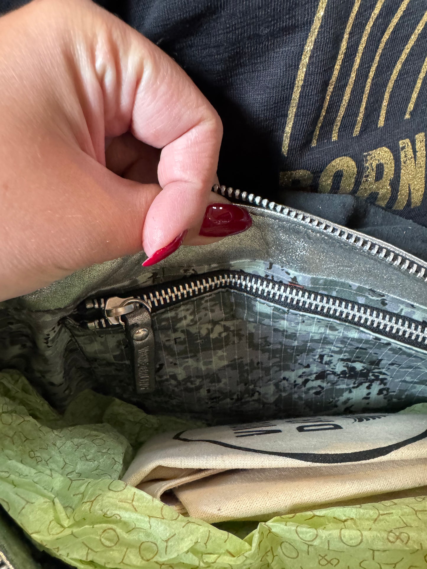 SAC WILD MEDIUM ARGENT
